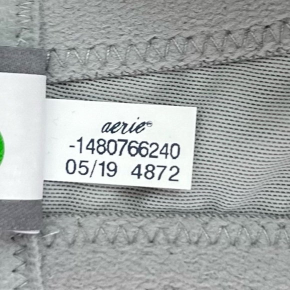 NEW Aerie Real Happy Wireless Push Up Bra in Light Grey - Picture 10 of 10